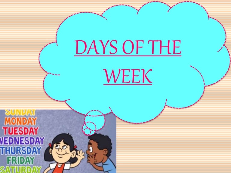 Days of the week