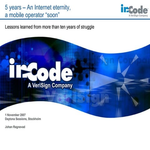 Daytona Sessions vol.1 - Johan Ragnevad - Five years - an Internet eternity, ...