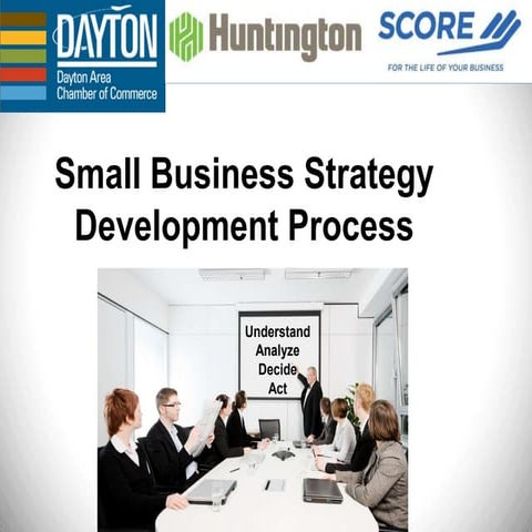Simple Small Business Strategic Planning Tool