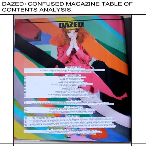 Dazed and confused toc analysis
