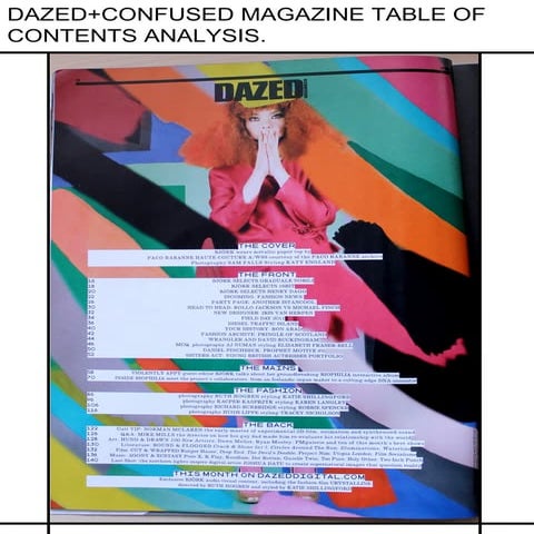 Dazed and confused toc analysis