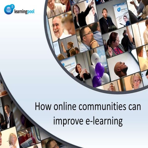 Communities in e-learning
