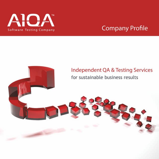 A1QA - Company Profile - ENG | PDF