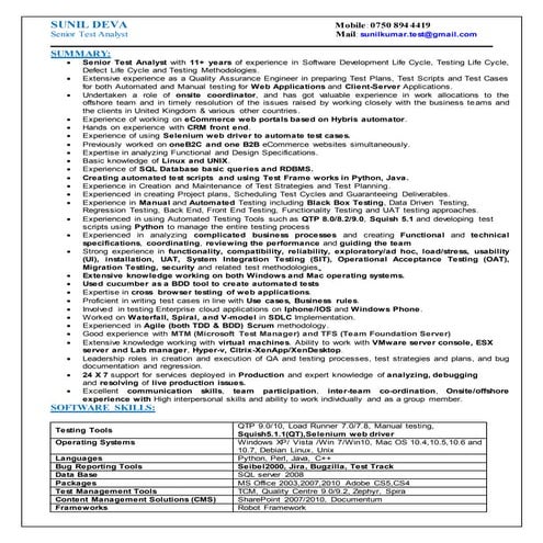 SUNIL_Senior_Test_Analyst