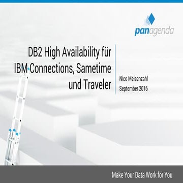 DB2 High Availability für IBM Connections, Sametime oder Traveler