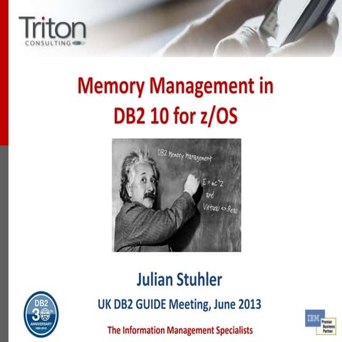 Db2 10 memory management   uk db2 user group june 2013