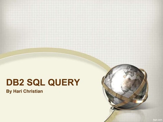 DB2 Sql Query