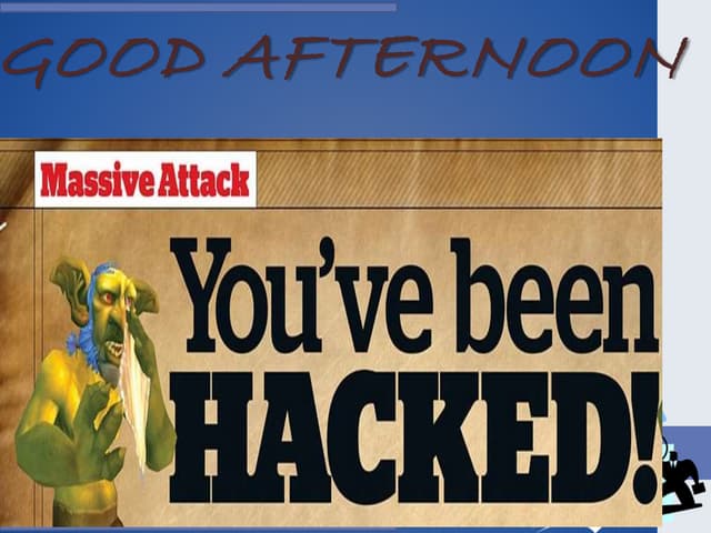 my new HACKING