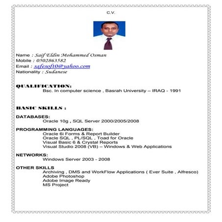 My CV | PDF