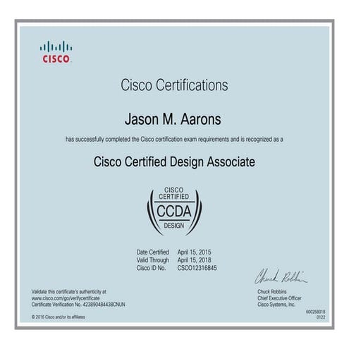 Cisco CCDA | PDF