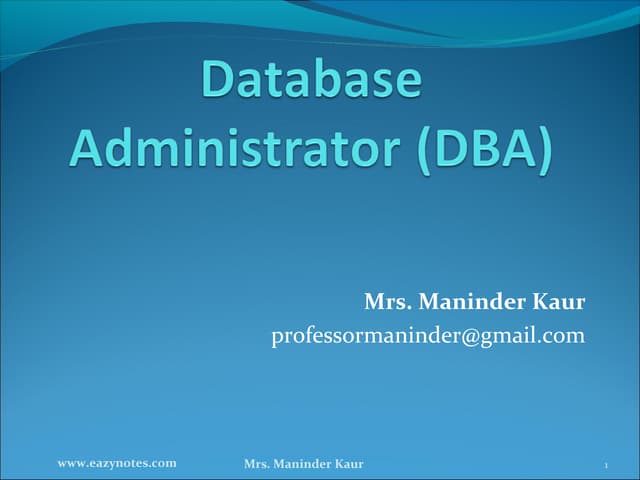 DBA