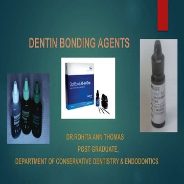 dentin bonding agents