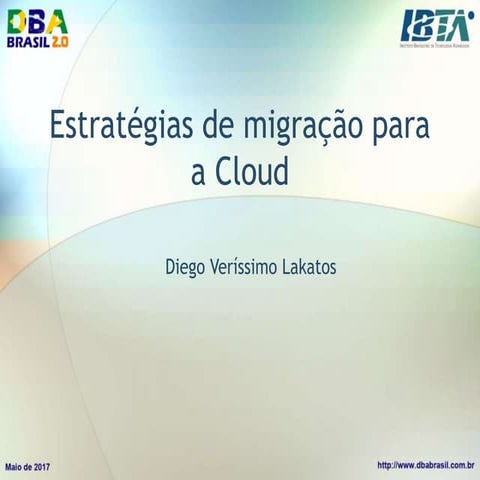 Estratégias de migração para cloud