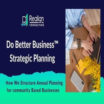 Strategic Planning for Small Business: A Do Better Business™ Approach to Growth