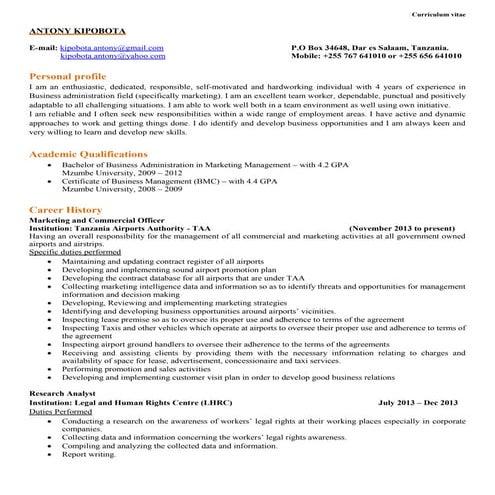 RJ CV 2016 | DOC