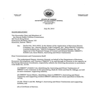 Hawaii Department of Business and E...