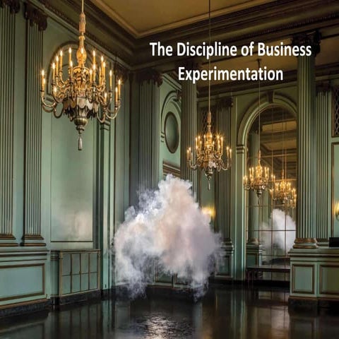 The Discipline of Business Experimentation