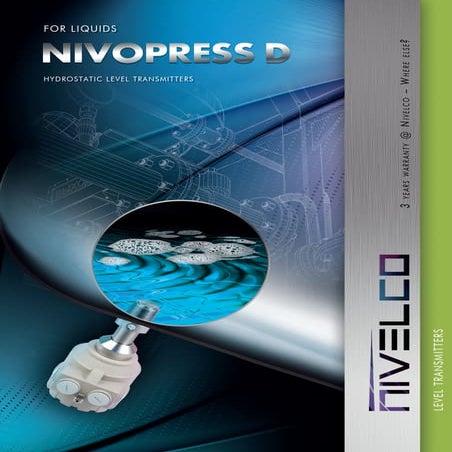 Hydrostatic Liquid Level Transmitters for Industrial Process Measurement