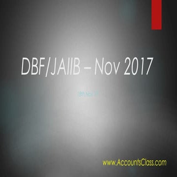 JAIIB nov 2017