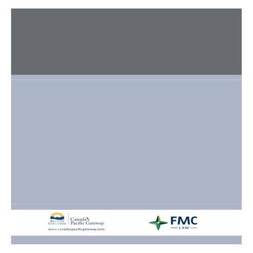 Doing Business in British Columbia (Translated in Chinese 