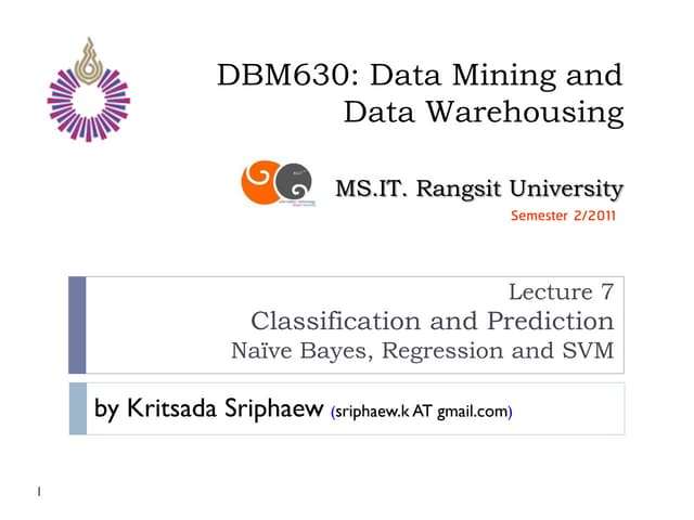 Dbm630 lecture07