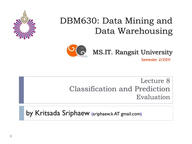 Dbm630 lecture08