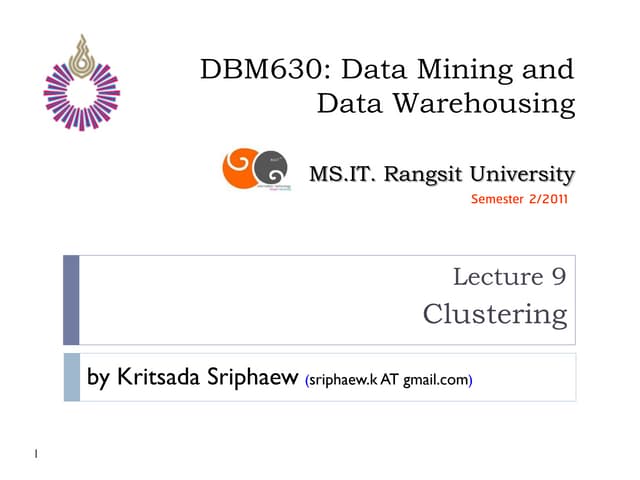 Dbm630 lecture09