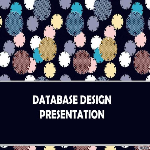 my database design | PPT