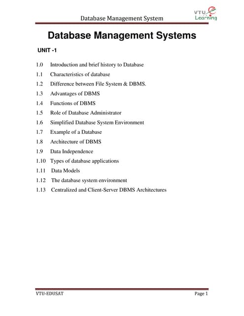 Structure of dbms | PPT