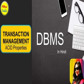 Transaction management in DBMS | PPT