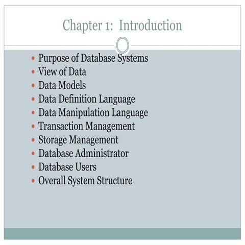 1. Introduction to DBMS | PPT