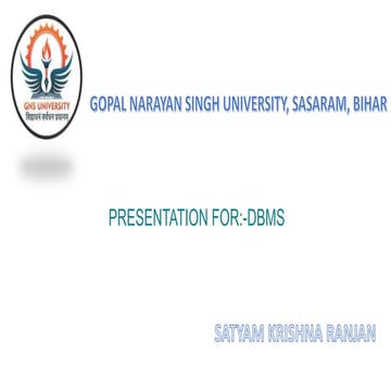 DBMS presentation satyam.pptx