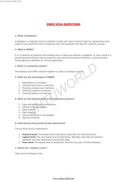 Java questions for viva | PDF