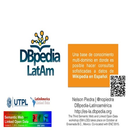 DBpedia Latinoamérica en ENC 2015