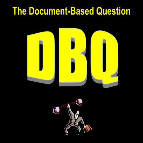 Dbq essay (2010 slideshare)