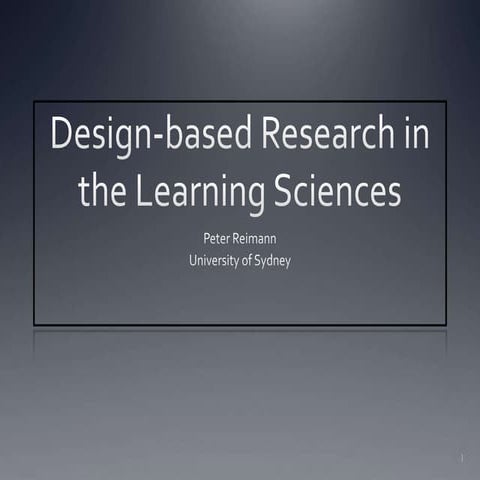Design-based research: an introduction