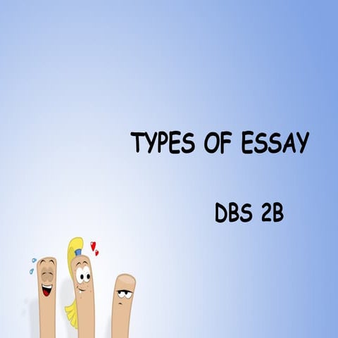 Types Of Essay