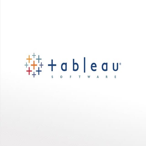 Fast and Easy Analytics: - Tableau - Data Base Trends - Dbt06122013slides