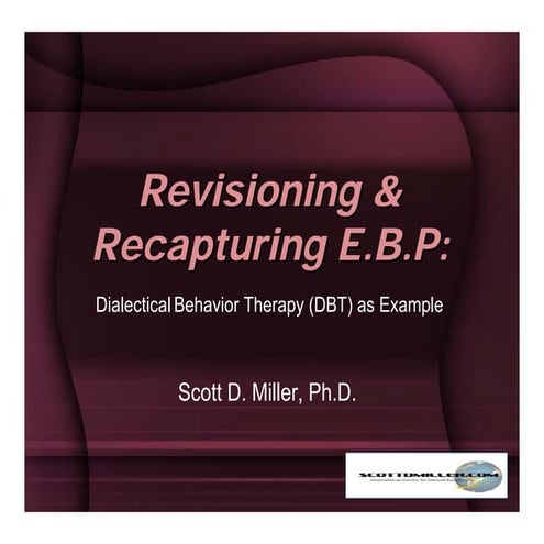 Dbt Handouts 2009 | PDF