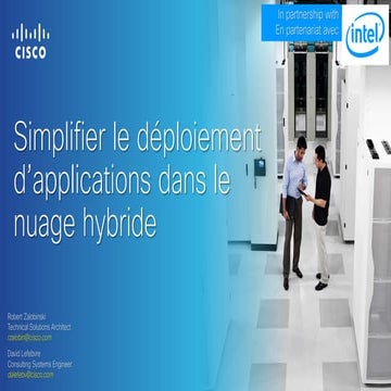 Simplifier le deploiement d'applications dans le nuage hybride