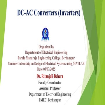 DC-AC Converters.pdf for all engineering students | PDF