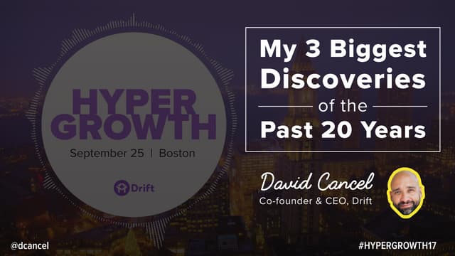 My 3 Biggest Discoveries of the Past 20 Years
