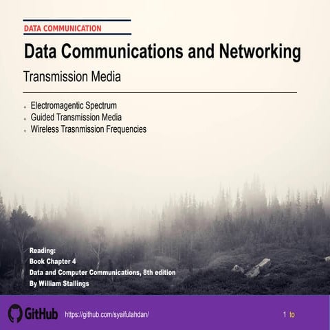 Dc ch04 : transmission media