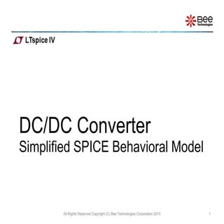 DC/DC Converter (LTspice Model)