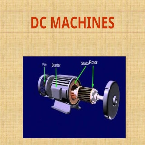 DC machines and its function , operation | PPT