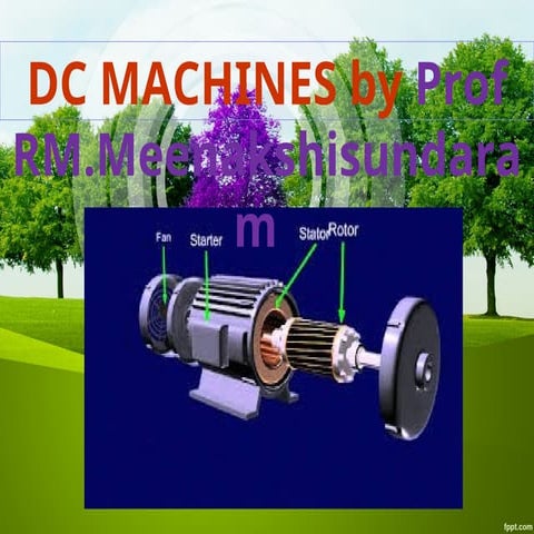 DC-machines.pptPHOTOGRAPHIC VIEW OF A FIELD COIL OF DC MOTOR | PPT
