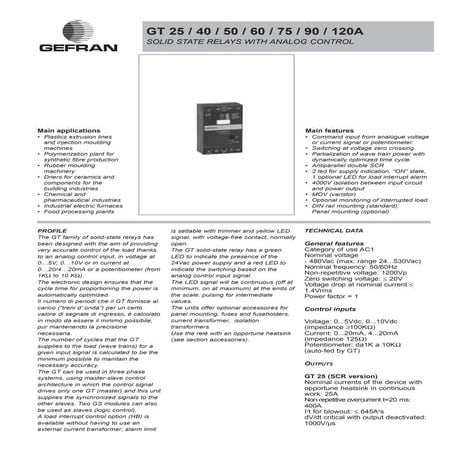 DC 340 HS Compound Reco in relays - Project Sales Corp