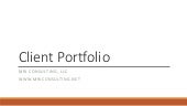 Client Portfolio