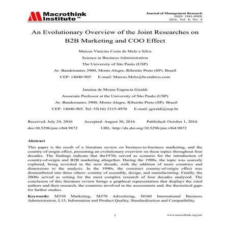 ArtigoJournalOfManagementResearch