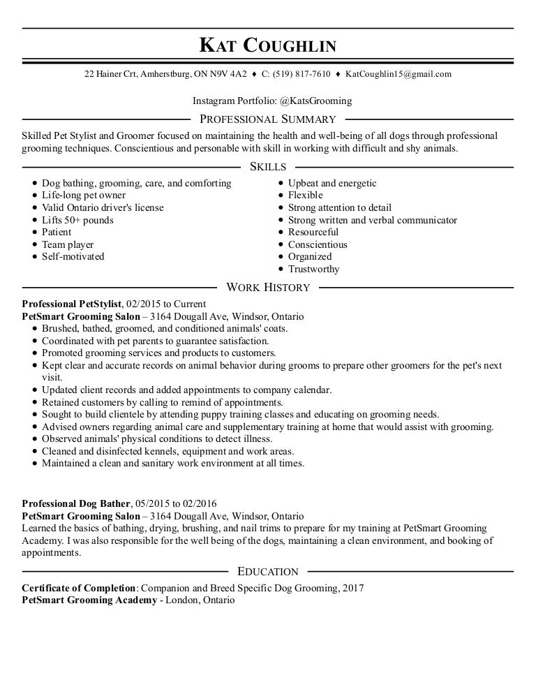 dog grooming classes at petsmart